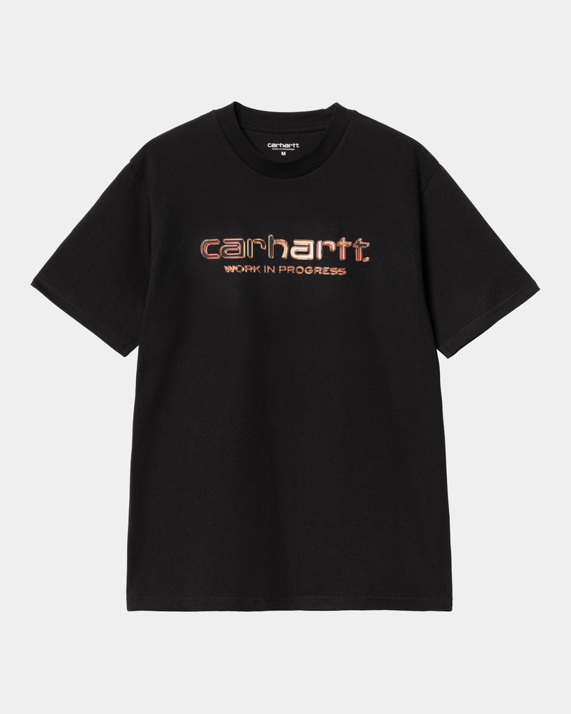 carhartt work in progress Carhartt WIP Solar Chrome Script T-Shirt | Black carhartt work in progress Carhartt WIP Solar Chrome Script T-Shirt | Black