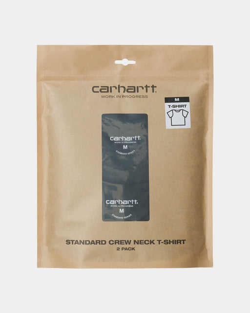 Carhartt Work In Progress Carhartt WIP Standard Crew Neck T-Shirt | Black + Black
