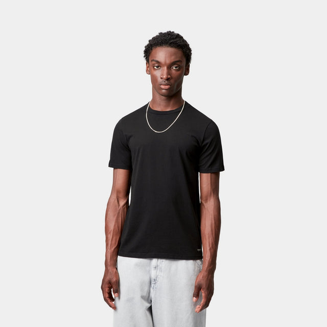 Carhartt Work In Progress Carhartt WIP Standard Crew Neck T-Shirt | Black + Black