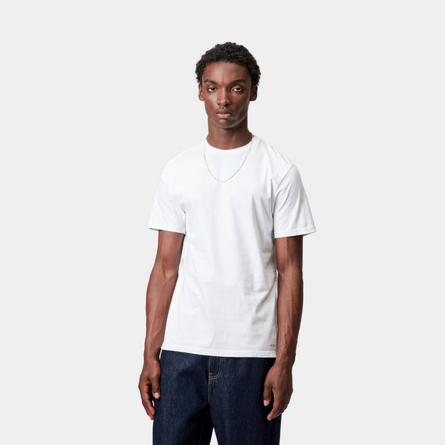 Carhartt Work In Progress Carhartt WIP Standard Crew Neck T-Shirt | White + White