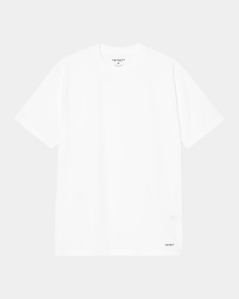 carhartt work in progress Carhartt WIP Standard Crew Neck T-Shirt | White + White