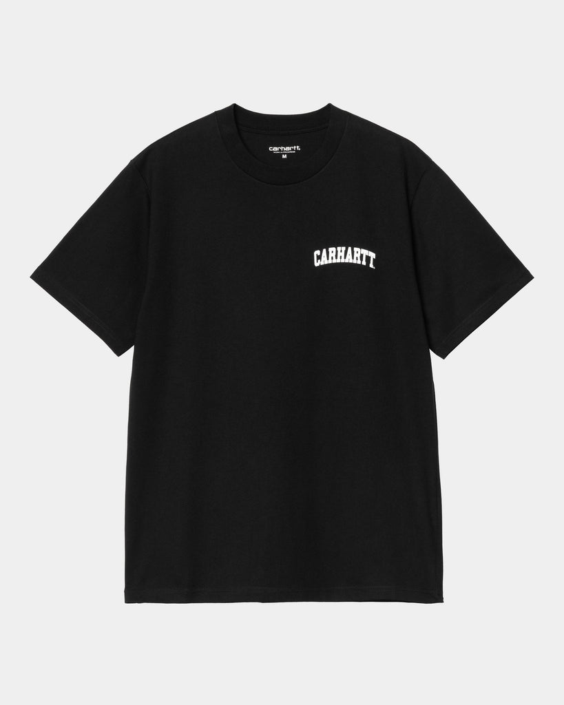 carhartt work in progress Carhartt WIP University Script T-Shirt | Black / White