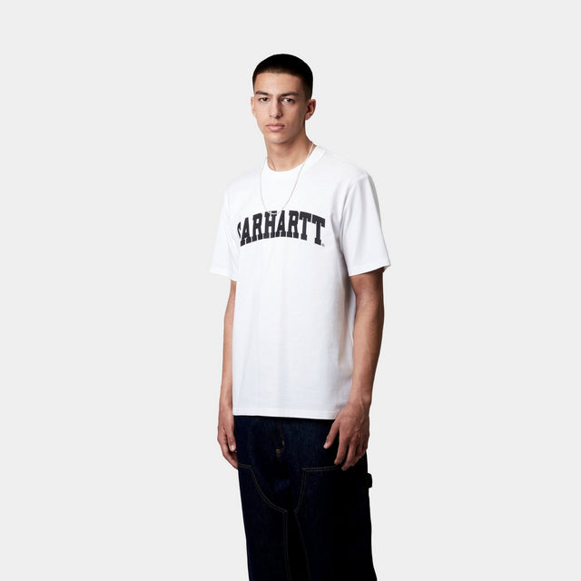 Carhartt Work In Progress Carhartt WIP University T-Shirt | White / Black