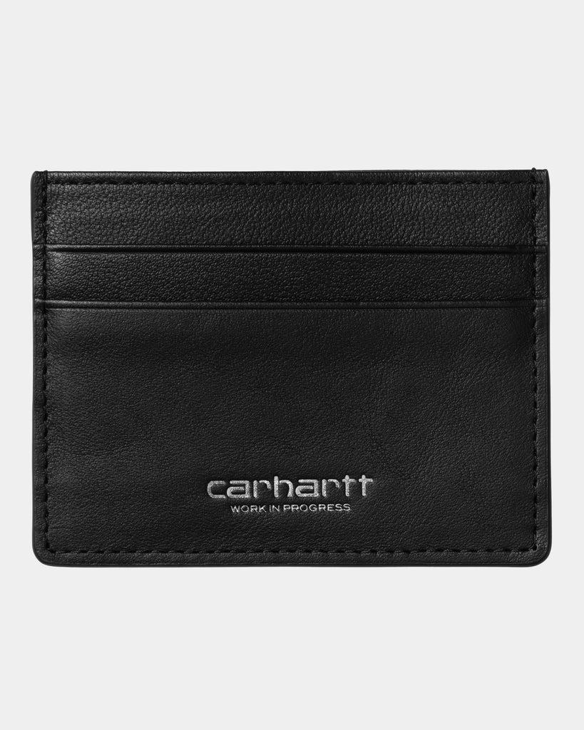 carhartt work in progress Carhartt WIP Vegas Cardholder | Black / Silver