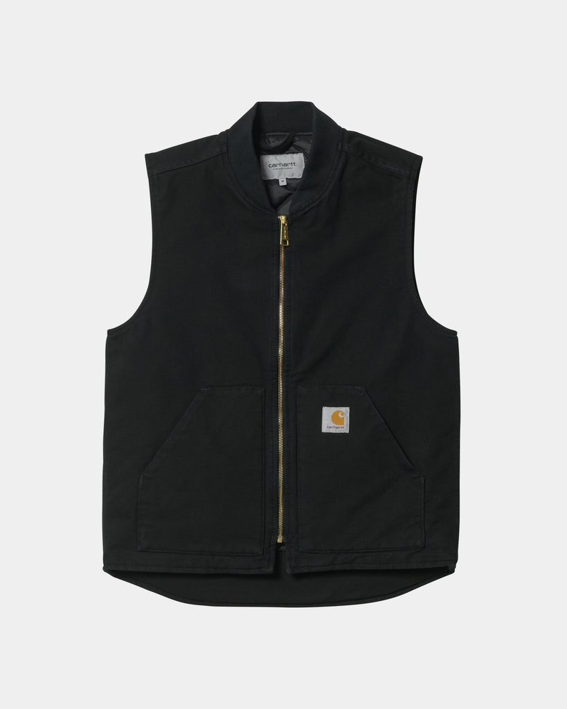 carhartt work in progress Carhartt WIP Vest (Spring) | Black | us.carhartt-wip.com