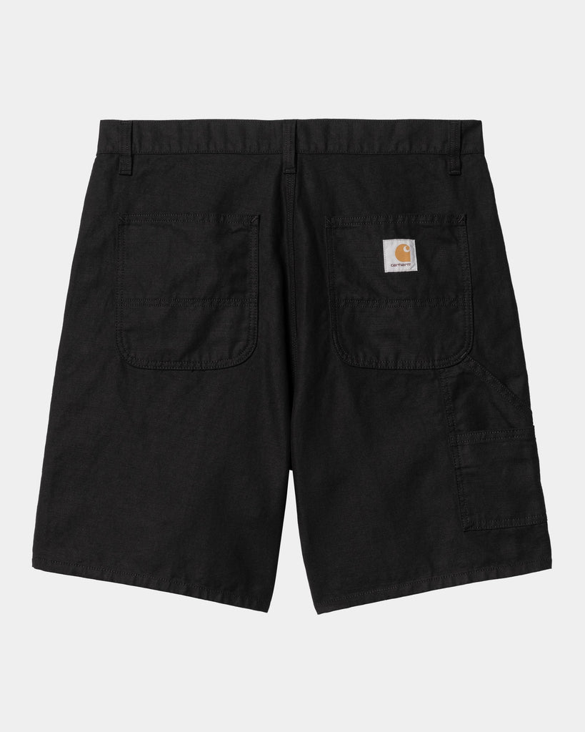 carhartt work in progress Carhartt WIP Walter Linen Single Knee Short | Black