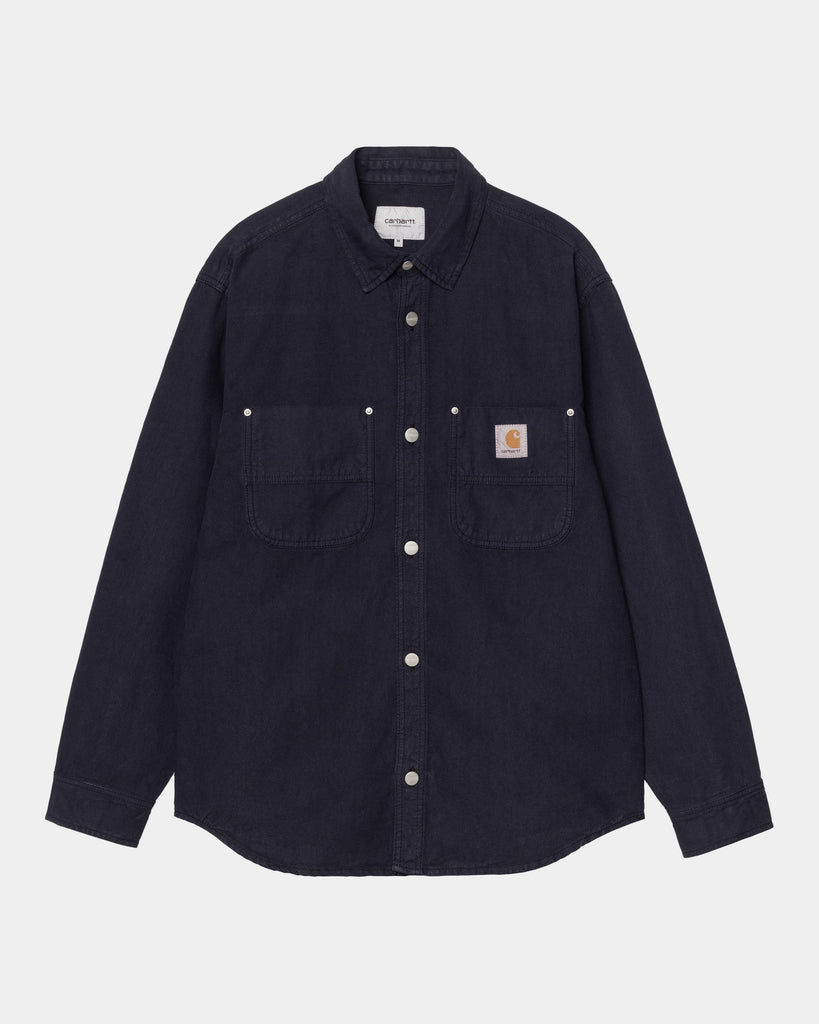 carhartt work in progress Carhartt WIP Walter Shirt Jacket | Dark Navy