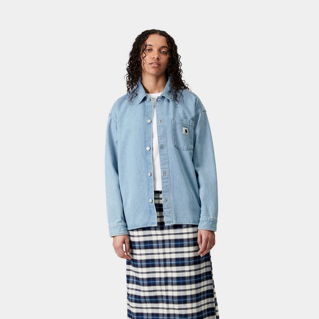 Carhartt Work In Progress Carhartt WIP Women’s Alta Shirt Jacket | Blue (stone Bleached)