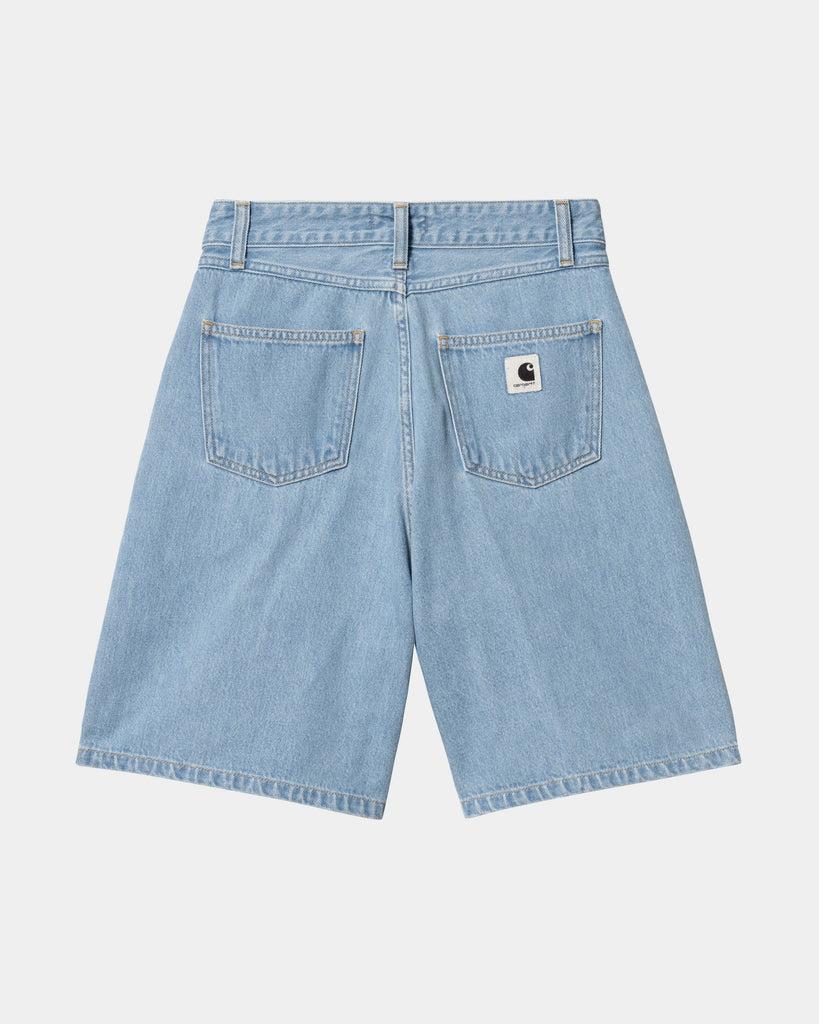 carhartt work in progress Carhartt WIP Women’s Alta Short | Blue (stone bleached)
