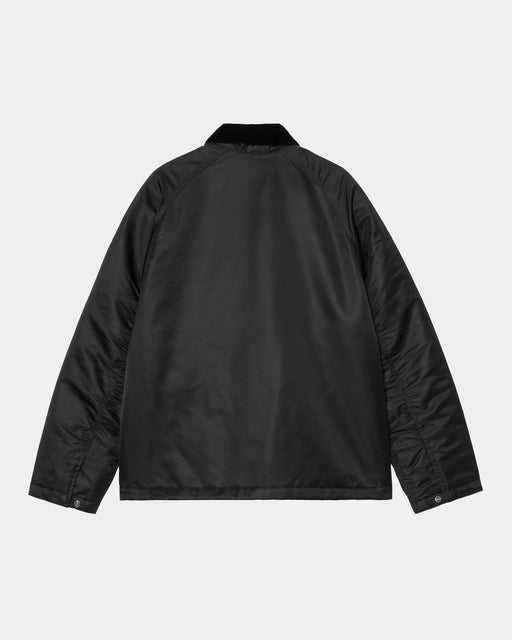 Carhartt Work In Progress Carhartt WIP Women’s Alumni Chore Coat | Black / Scarlet