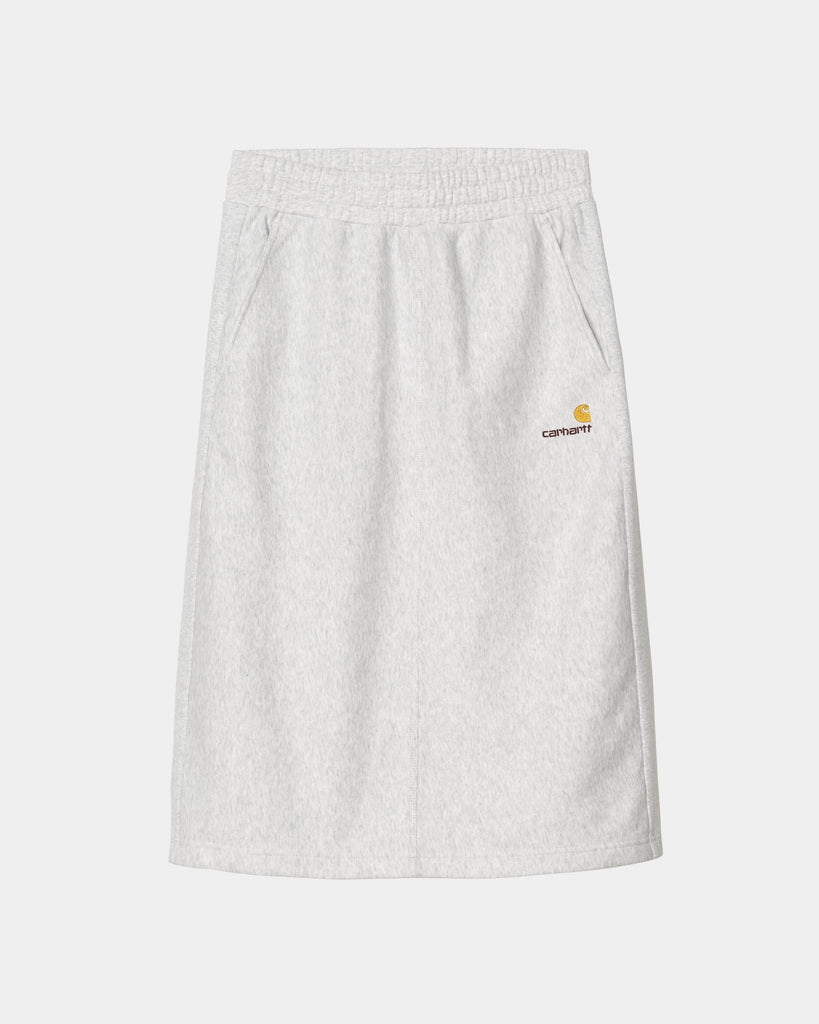 carhartt work in progress Carhartt WIP Women’s American Script Sweat Skirt | Ash Heather