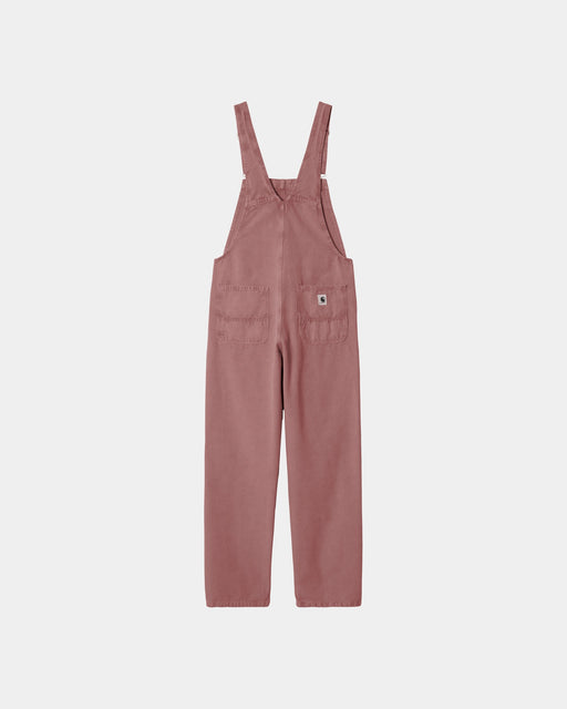 Carhartt Work In Progress Carhartt WIP Women’s Bib Overall Straight - Canvas | Dusky Pink (stone Canvas)