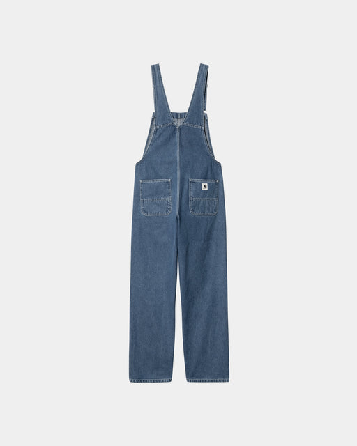 Carhartt Work In Progress Carhartt WIP Women's Bib Overall Straight - Norco Denim | Blue (stone Washed)