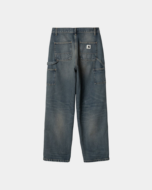 Carhartt Work In Progress Carhartt WIP Women’s Brandon Double Knee Pant | Blue (worn Used Wash)