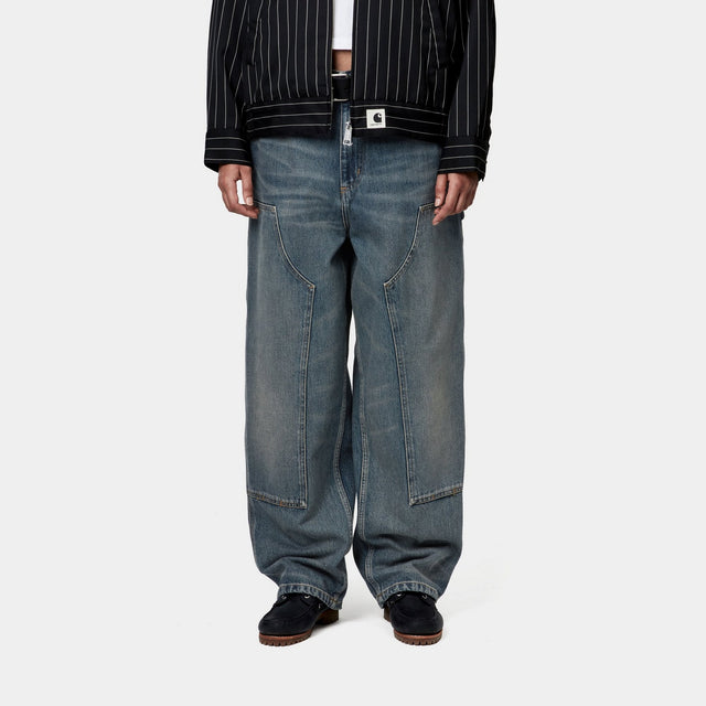 Carhartt Work In Progress Carhartt WIP Women’s Brandon Double Knee Pant | Blue (worn Used Wash)