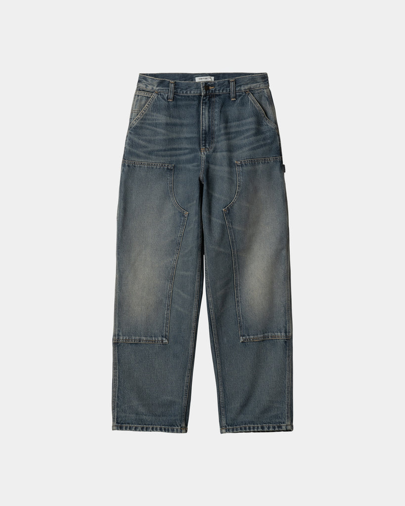 carhartt work in progress Carhartt WIP Women’s Brandon Double Knee Pant | Blue (worn used wash)