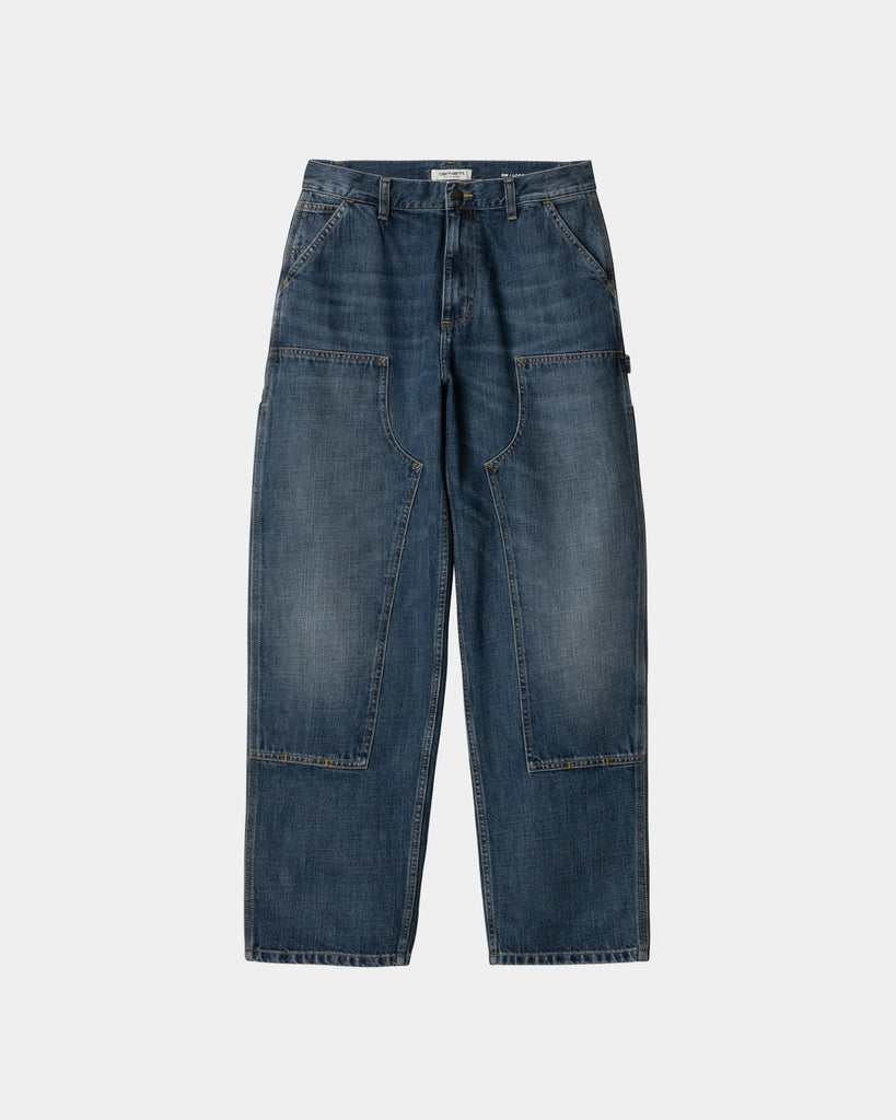 carhartt work in progress Carhartt WIP Women’s Brandon Double Knee Pant | Blue (dark used wash)