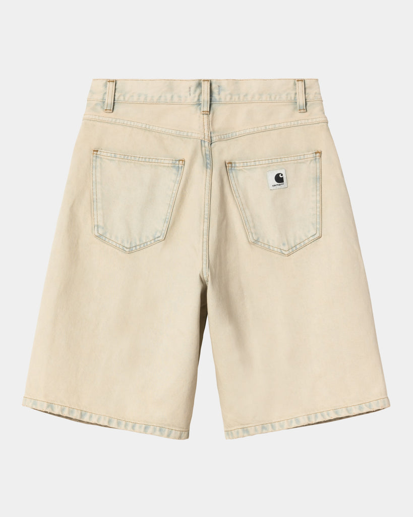 carhartt work in progress Carhartt WIP Women’s Brandon Short | Blue (sand bleached)