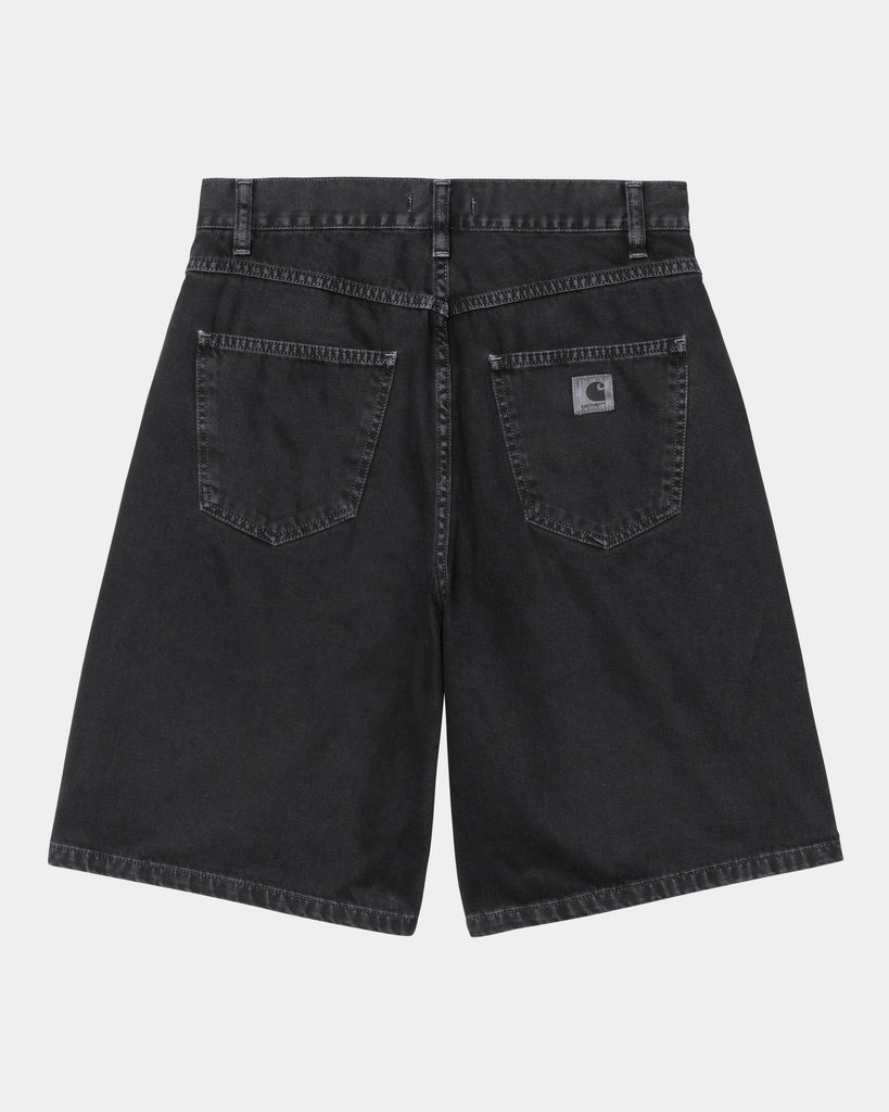 carhartt work in progress Carhartt WIP Women’s Brandon Short - Twill | Black (stone dyed)