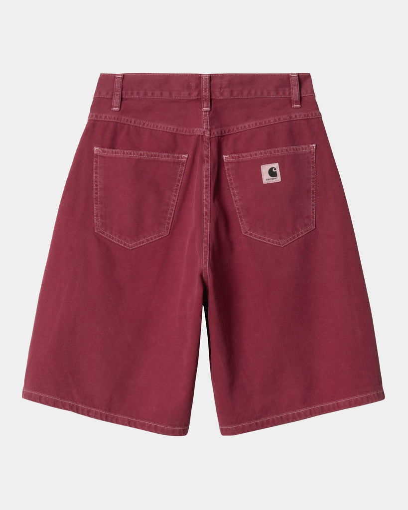 carhartt work in progress Carhartt WIP Women’s Brandon Short - Twill | Mulberry (stone dyed)
