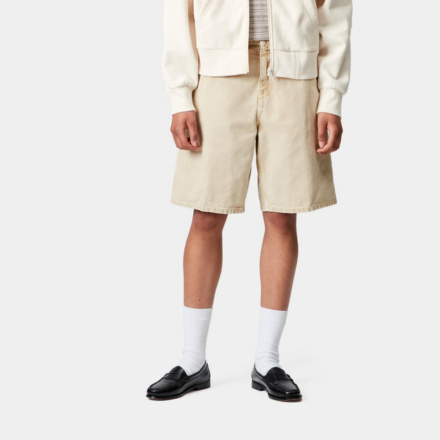 Carhartt Work In Progress Carhartt WIP Women’s Brandon Single Knee Short - Chalk Wash | Dusty Hamilton Brown