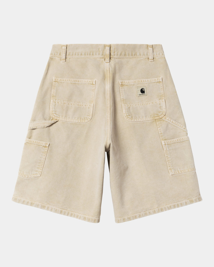 carhartt work in progress Carhartt WIP Women’s Brandon Single Knee Short - Chalk Wash | Dusty Hamilton Brown
