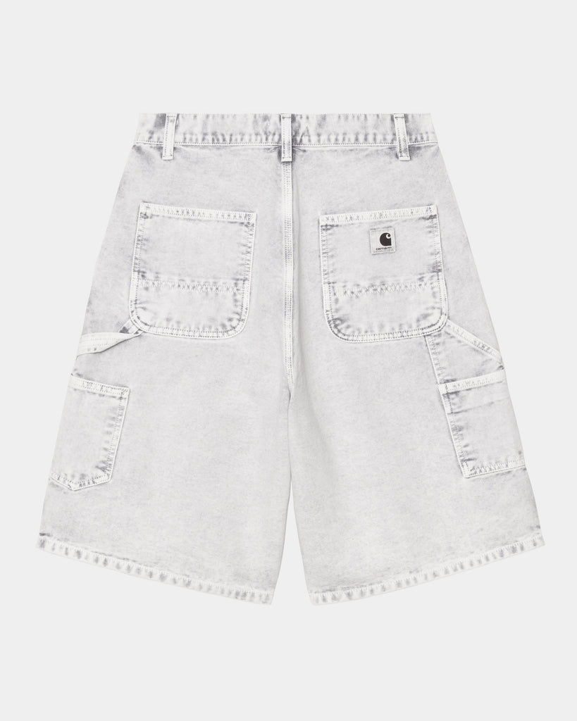 carhartt work in progress Carhartt WIP Women’s Brandon Single Knee Short - Chalk Wash | Black