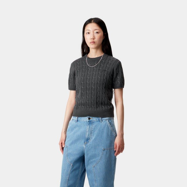 Carhartt Work In Progress Carhartt WIP Women’s Carter Knit T-Shirt | Black