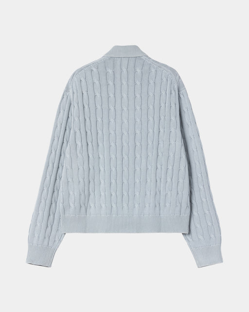 Carhartt Work In Progress Carhartt WIP Women’s Carter Sweater Jacket | Blue Fog