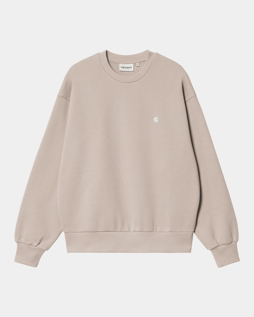 carhartt work in progress Carhartt WIP Women’s Casey Sweatshirt | Dusky Beige