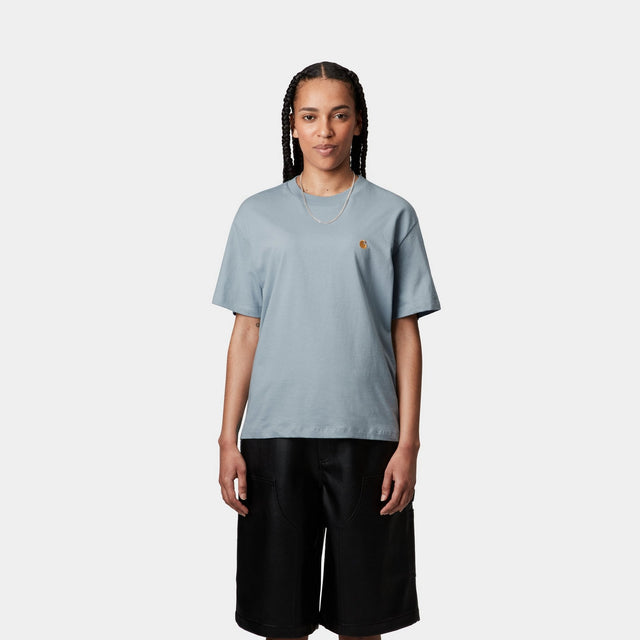 Carhartt Work In Progress Carhartt WIP Women’s Chase T-Shirt | Frosted Blue