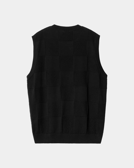 Carhartt Work In Progress Carhartt WIP Women’s Checker Vest Sweater | Black