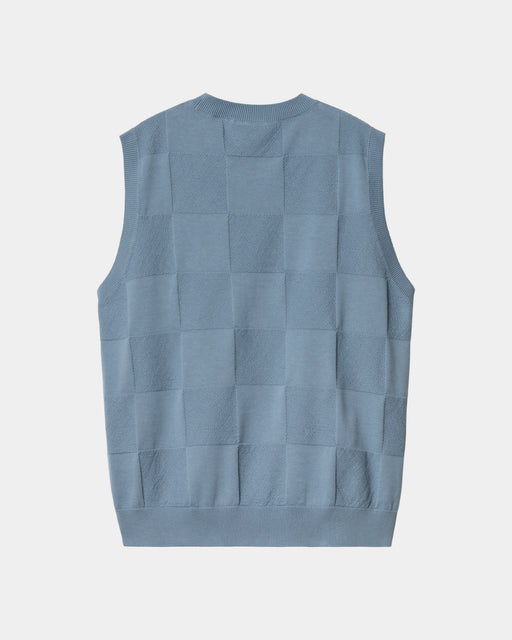 Carhartt Work In Progress Carhartt WIP Women’s Checker Vest Sweater | Frosted Blue