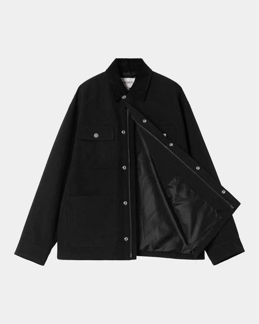 Carhartt Work In Progress Carhartt WIP Women’s Clapton Jacket | Black / Black