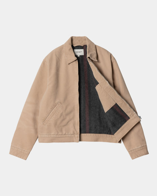 Carhartt Work In Progress Carhartt WIP Women’s Dayton Jacket | Dusty Hamilton Brown (stone Canvas)
