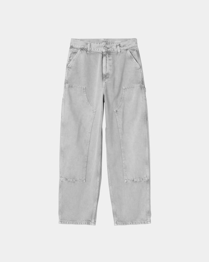 carhartt work in progress Carhartt WIP Women’s Double Knee Pant - Chalk Wash | Black