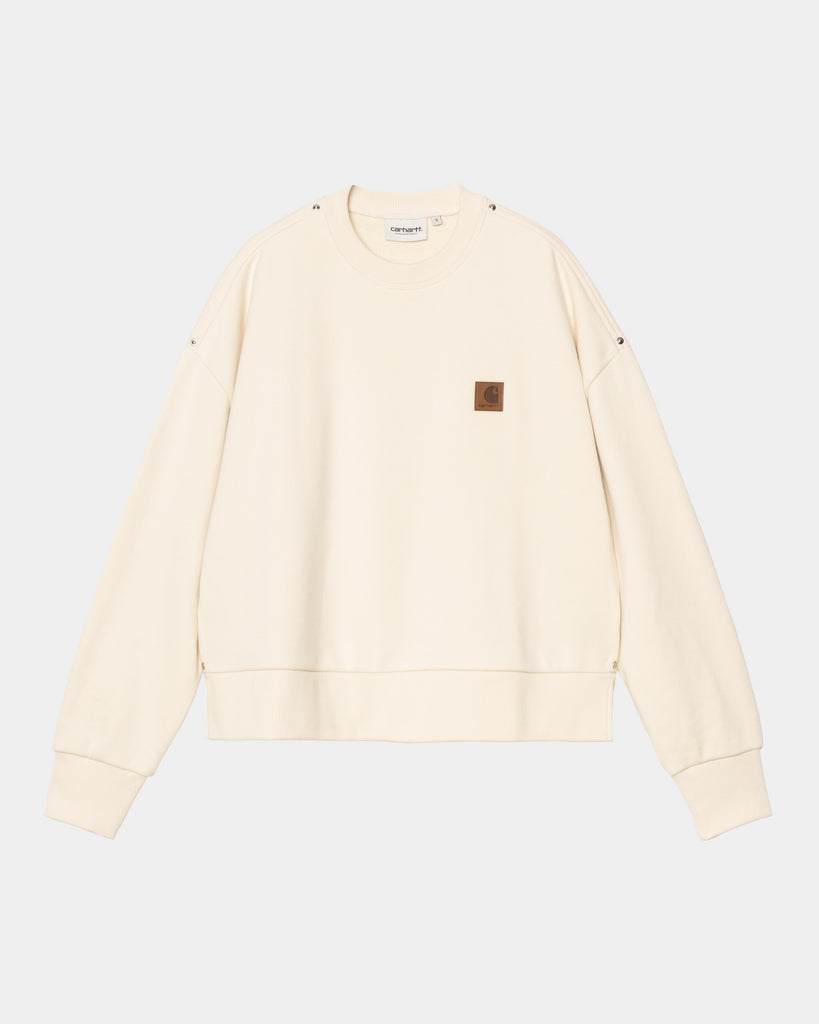 carhartt work in progress Carhartt WIP Women’s Eldon Sweatshirt | Natural