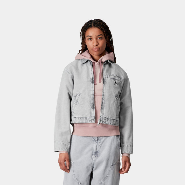 Carhartt Work In Progress Carhartt WIP Women’s Emery Jacket | Black / Black (chalk Wash)