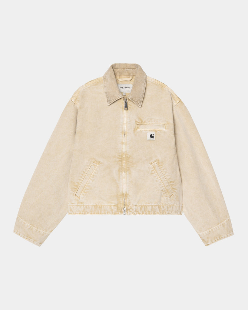 carhartt work in progress Carhartt WIP Women’s Emery Jacket | Dusty Hamilton Brown / Dusty Hamilton Brown (chalk wash)