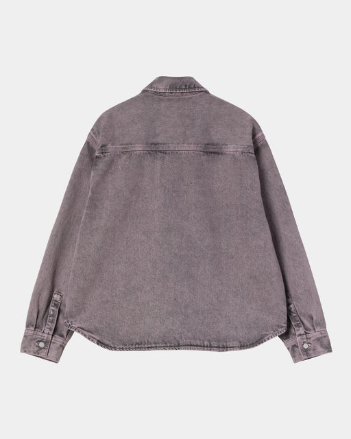 Carhartt Work In Progress Carhartt WIP Women’s Georgia Shirt Jacket | Black / Hortensia