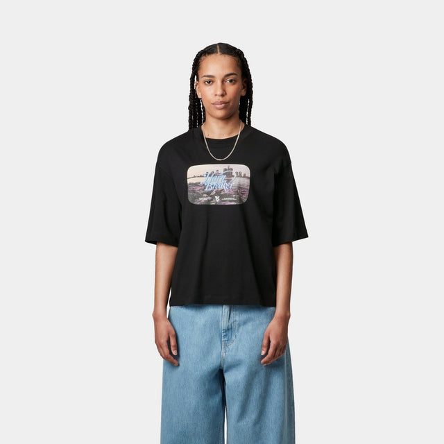 Carhartt Work In Progress Carhartt WIP Women’s Greatest Flicks T-Shirt | Black