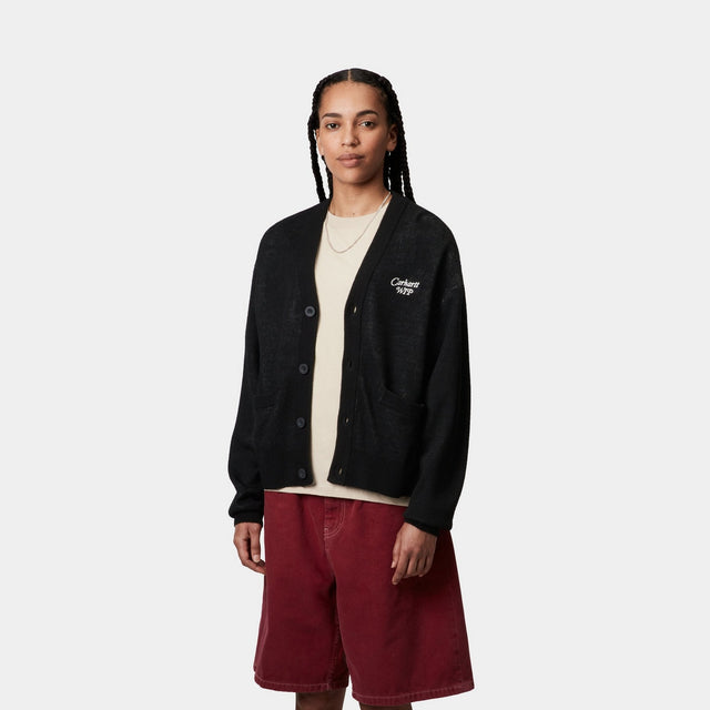Carhartt Work In Progress Carhartt WIP Women’s Harttbreaker Cardigan | Black / Wax