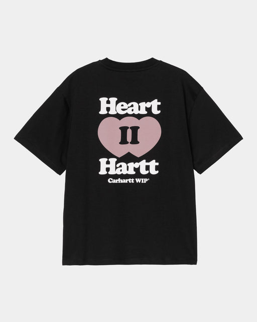 Carhartt Work In Progress Carhartt WIP Women’s Heart II Hartt T-Shirt | Black