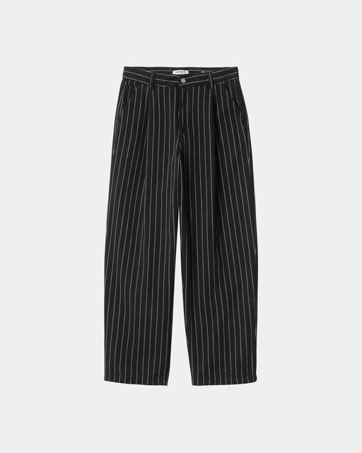 Carhartt Work In Progress Carhartt WIP Women’s Hendry Pant | Black / Wax Seaton Stripe