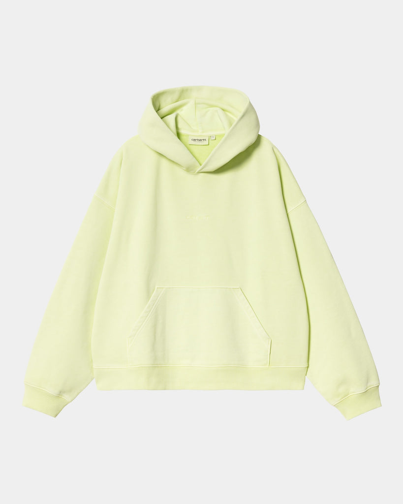 carhartt work in progress Carhartt WIP Women’s Hooded Benton Sweatshirt | Air Green