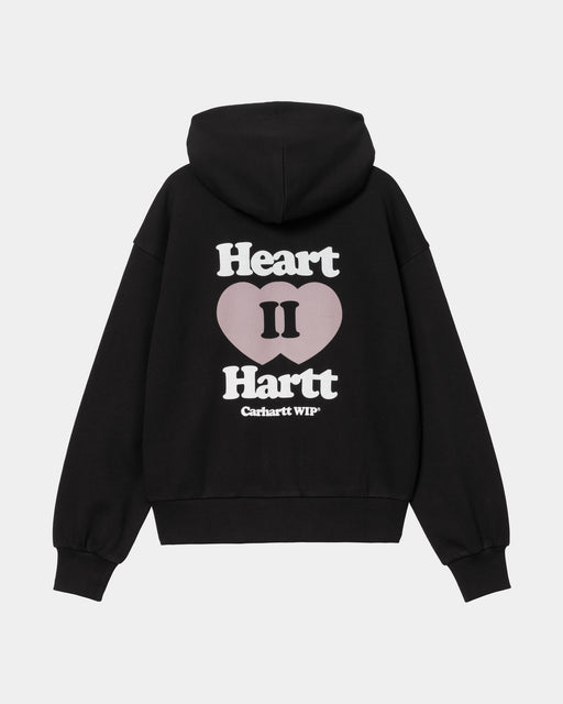 Carhartt Work In Progress Carhartt WIP Women’s Hooded Heart II Hartt Jacket | Black