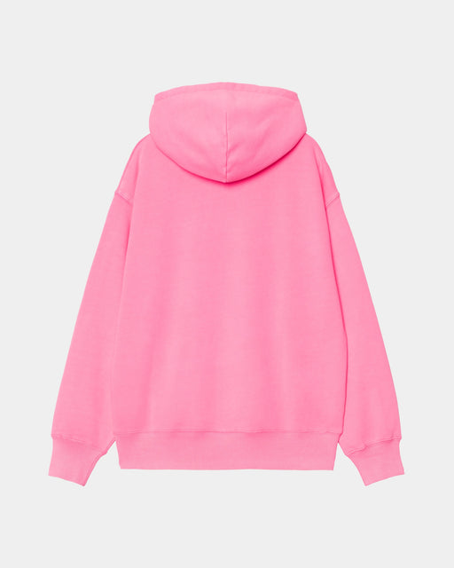 Carhartt Work In Progress Carhartt WIP Women’s Hooded Lumo Sweatshirt | Lumo Pink (garment Dyed)