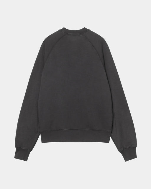 Carhartt Work In Progress Carhartt WIP Women’s Hudson Sweatshirt | Black (chalk Wash)