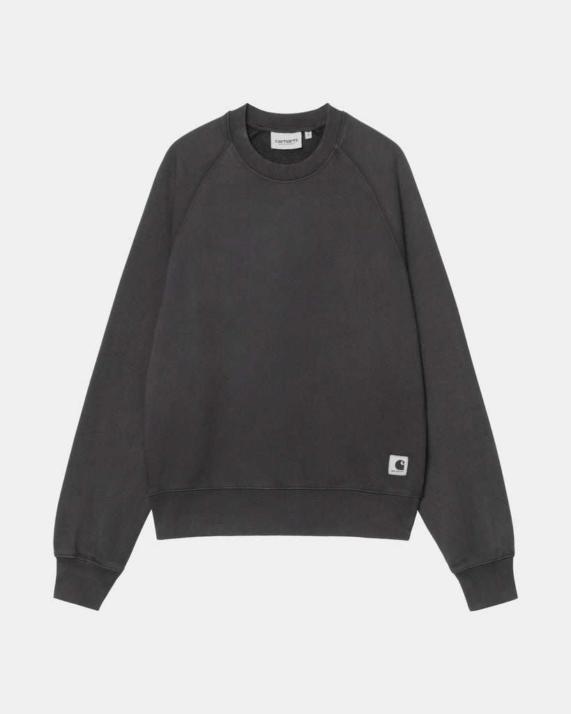 carhartt work in progress Carhartt WIP Women’s Hudson Sweatshirt | Black (chalk wash)