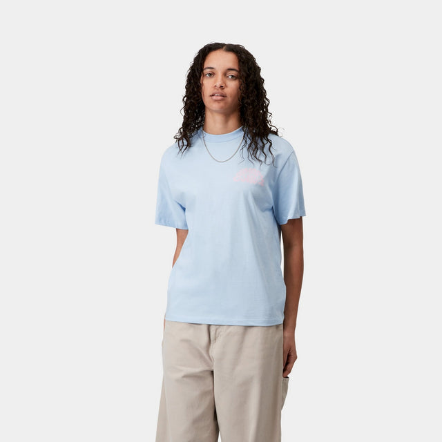 Carhartt Work In Progress Carhartt WIP Women’s Jazzy T-Shirt | Air Sky / Air Pink